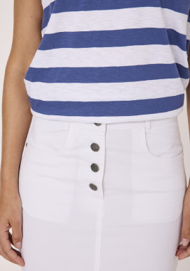 Jupe femme blanche