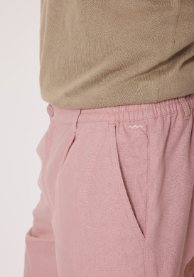Bermuda en lin Homme rose Bermuda en lin Homme rose