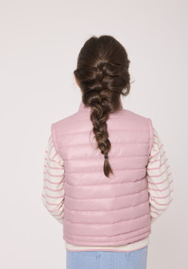 Doudoune sans manches fille rose Doudoune sans manches fille rose