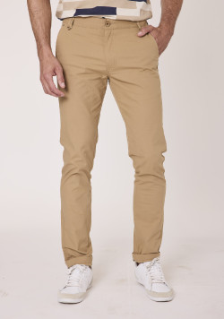 Pantalon chino beige Homme