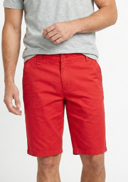 Bermuda rouge Homme