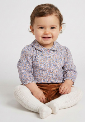 Ensemble chemise imprimée + short camel Bébé Ensemble chemise imprimée + short camel Bébé