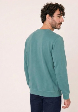 Sweat col rond homme vert Sweat col rond homme vert
