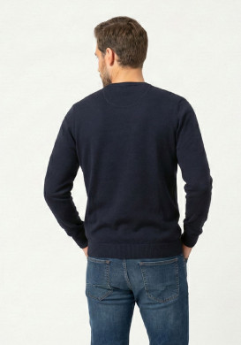 Pull bleu marine Homme Pull bleu marine Homme