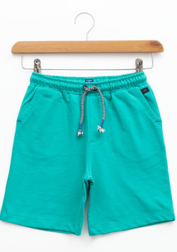 Bermuda 100% coton Garçon Vert