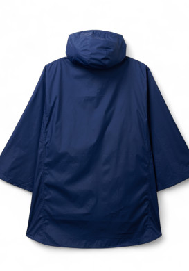 Cape de pluie imperméable bleu marine Cape de pluie imperméable bleu marine