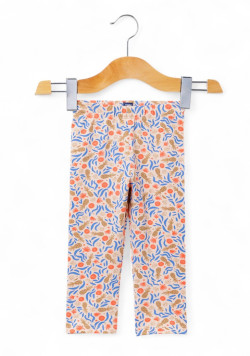Legging court imprimé fille