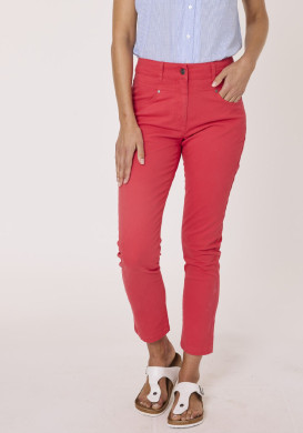 Pantalon 7/8ème rouge femme Pantalon 7/8ème rouge femme