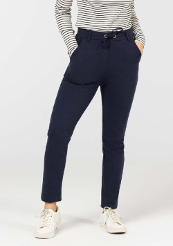 Pantalon milano bleu marine Femme