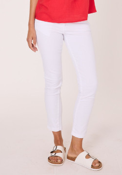Pantalon blanc 7/8ème Femme