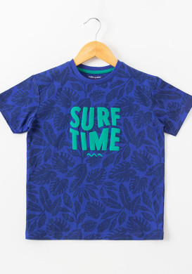 Tee Shirt manches courtes 100% coton Garçon imprimé Tee Shirt manches courtes 100% coton Garçon imprimé