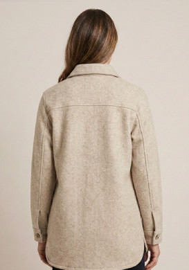 Veste recyclée beige Femme