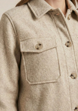 Veste recyclée beige Femme