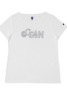 Tee-shirt manches courtes femme blanc Tee-shirt manches courtes femme blanc