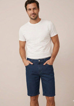 Bermuda en jean Homme