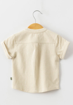 Ensemble short et chemise 100% coton Bébé Garçon