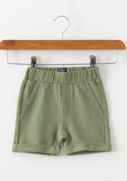 Ensemble short et chemise 100% coton Bébé Garçon