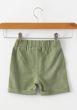 Ensemble short et chemise 100% coton Bébé Garçon