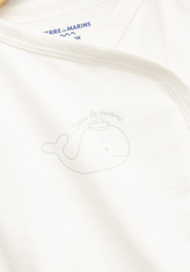 Ensemble bébé Garçon 100% coton bleu et blanc Ensemble bébé Garçon 100% coton bleu et blanc