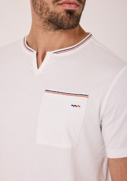 Tee shirt 100% coton Homme blanc