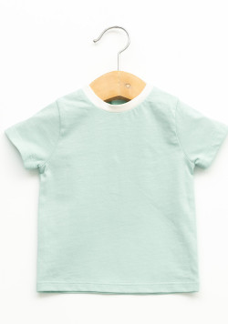 Ensemble salopette 100% coton Garçon gris
