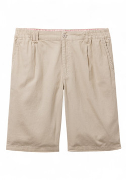 Bermuda en lin Homme beige