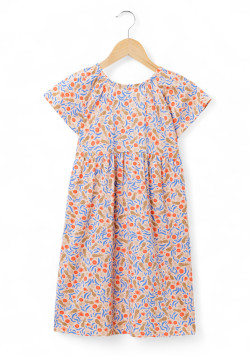 Robe 100% coton Fille imprimée