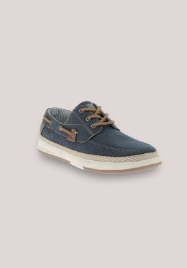 Chaussures bateaux homme bleu denim Chaussures bateaux homme bleu denim