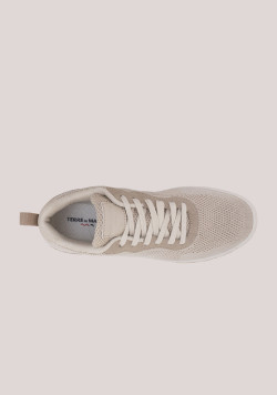 Baskets homme beige