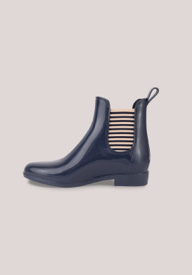 Bottines de pluie femme bleu marine Bottines de pluie femme bleu marine