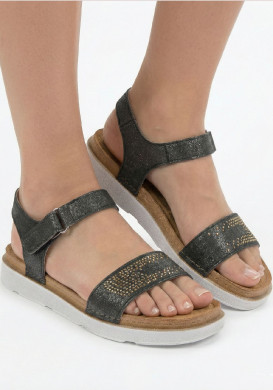 Sandales NOIR ISTERIA SANDALES F N Sandales NOIR ISTERIA SANDALES F N