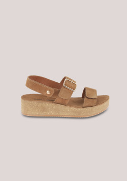 Sandales MARRON SOLYVA SANDALES F TA