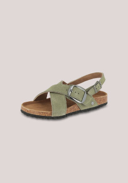 Sandales KAKI SYRUS NU-PIEDS F KAK