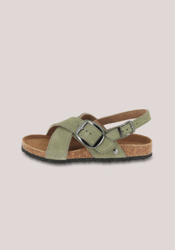 Sandales KAKI SYRUS NU-PIEDS F KAK