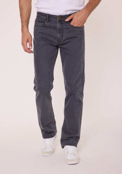 Jean homme coupe droite gris - EOM