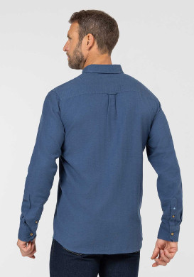 CHEMISE CHEMISIER ML INDIGO CHALBI CHEMISE CHEMISIER ML INDIGO CHALBI