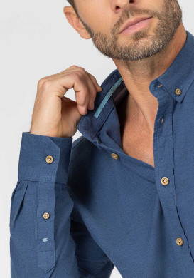 CHEMISE CHEMISIER ML INDIGO CHALBI CHEMISE CHEMISIER ML INDIGO CHALBI