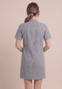 Robe femme manches courtes à rayures - EOM