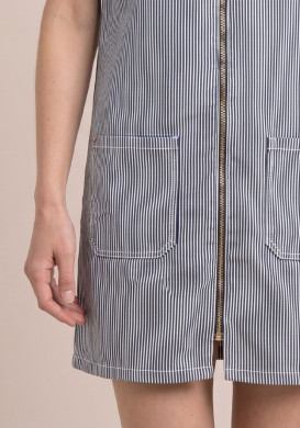 Robe femme manches courtes à rayures - EOM