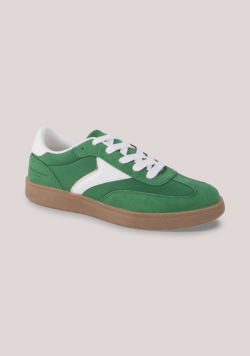 Baskets femme vert et blanc
