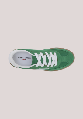 Baskets femme vert et blanc Baskets femme vert et blanc