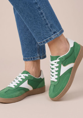 Baskets femme vert et blanc Baskets femme vert et blanc