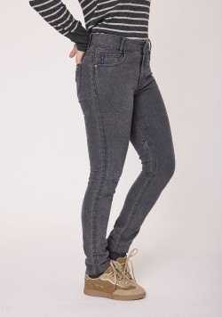Jean gris Femme