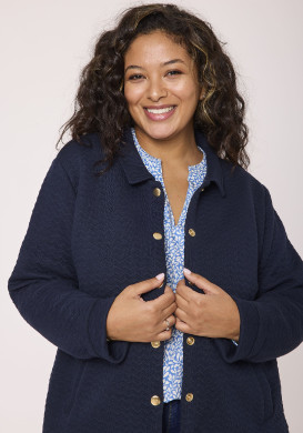 Veste bleu marine Femme Veste bleu marine Femme