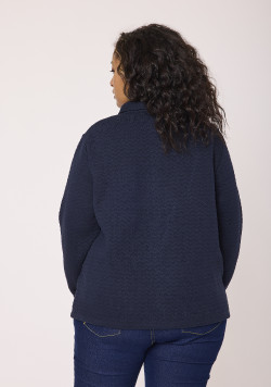 Veste bleu marine Femme