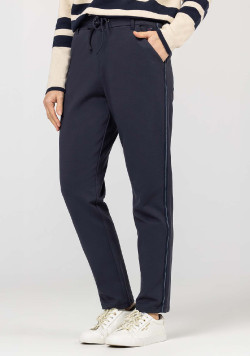 Pantalon 7/8ème bleu marine Femme