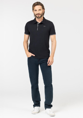 Polo noir Homme Polo noir Homme