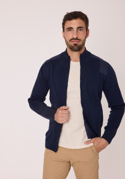 Gilet marine Homme