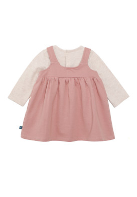 Ensemble Robe et Tee shirt Rose Bébé Fille Ensemble Robe et Tee shirt Rose Bébé Fille