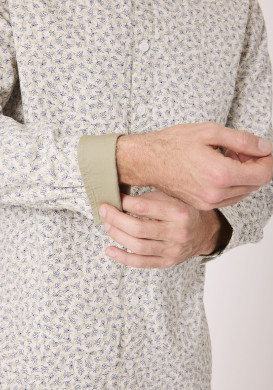 Chemise manches longues 100% coton Homme Chemise manches longues 100% coton Homme